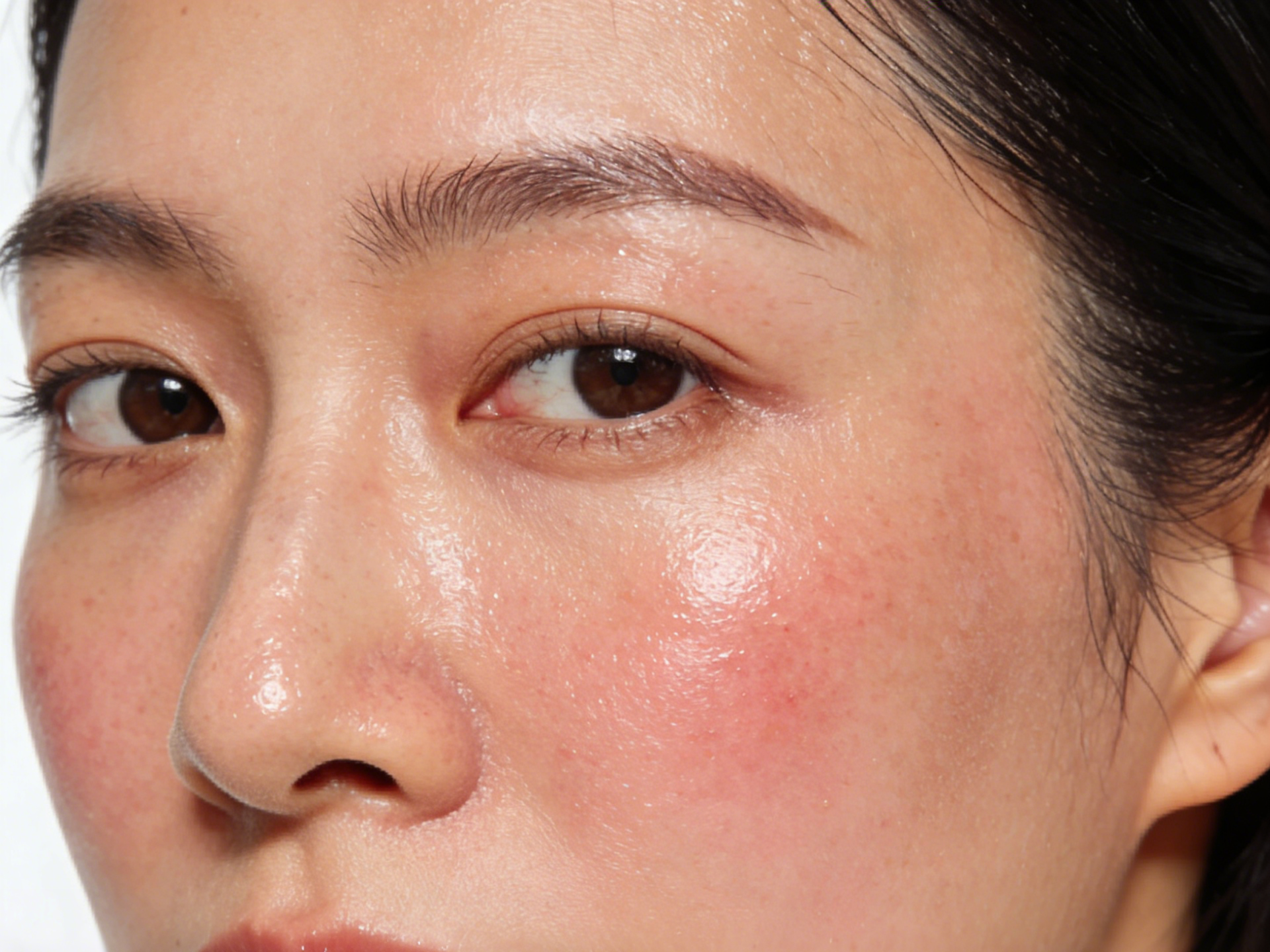 Victoria Beauty GLOW² 療程前後對比 - 毛孔精細、黑頭清除及即時水潤透亮效果Victoria Beauty before and after GLOW² treatment - refined pores, removed blackheads and instant hydrated glow