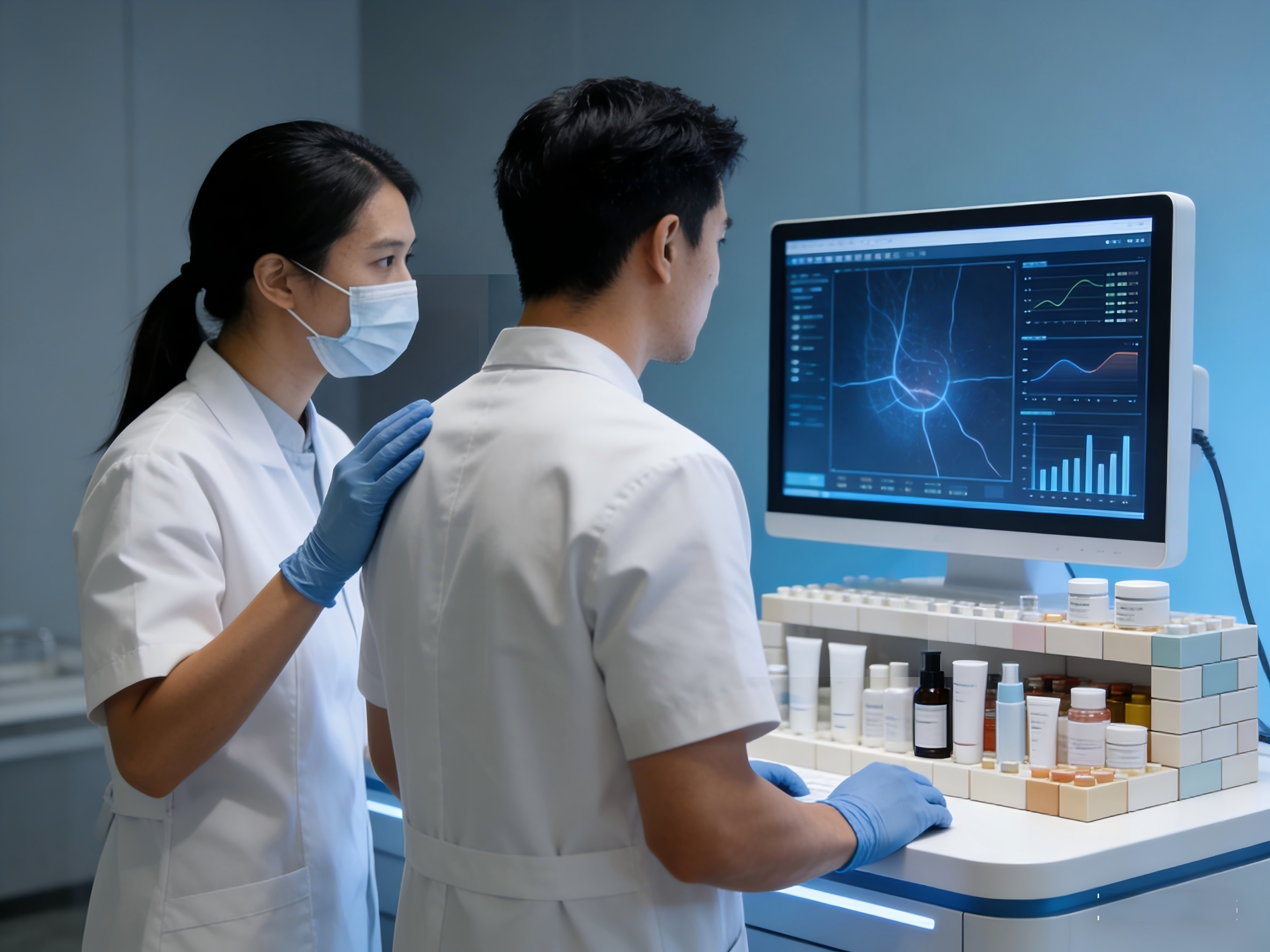 Victoria Beauty GLOW² 四步淨肌流程 - 清淨化、導引流、活導入及定修護科學管理Victoria Beauty 4-step GLOW² deep cleansing process - cleanse, drain, activate and stabilize for pore refinement