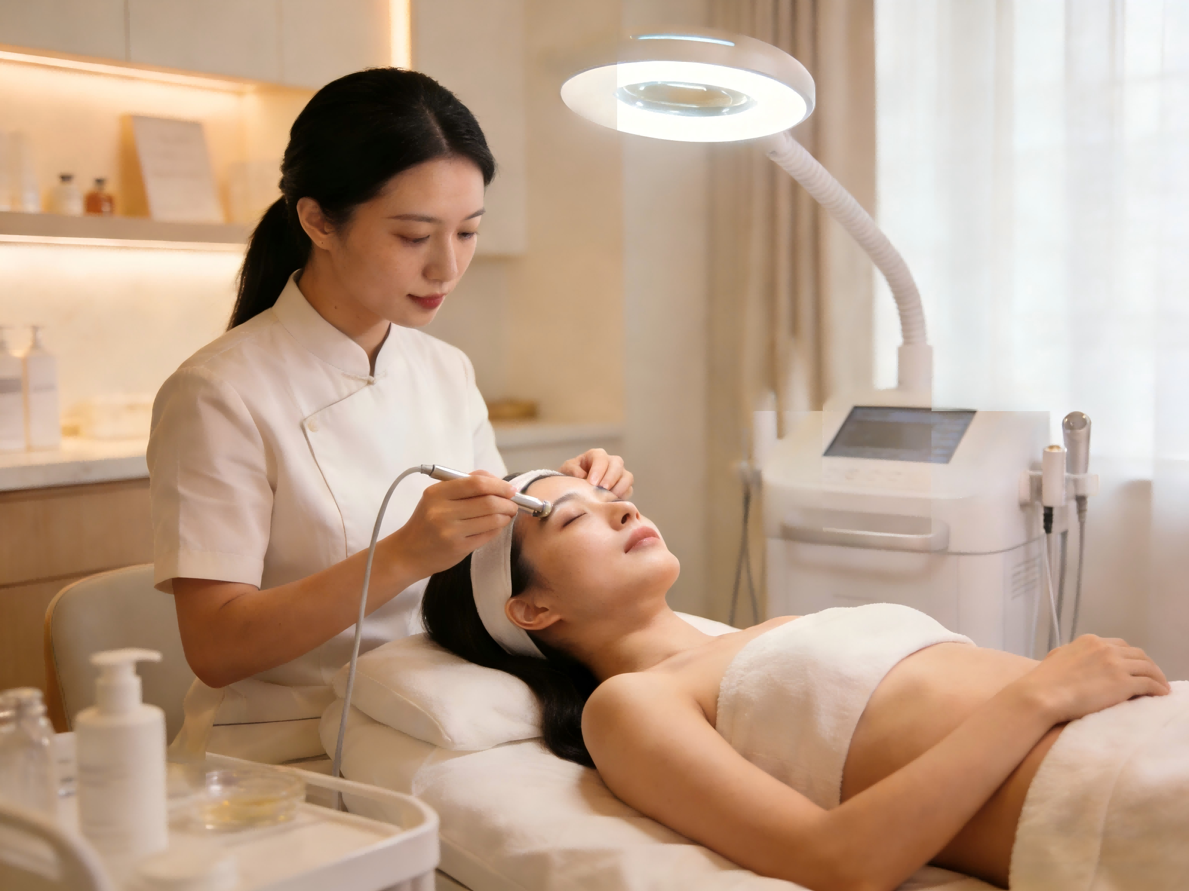 Victoria Beauty GLOW² 四步淨肌流程 - 清淨化、導引流、活導入及定修護科學管理Victoria Beauty 4-step GLOW² deep cleansing process - cleanse, drain, activate and stabilize for pore refinement