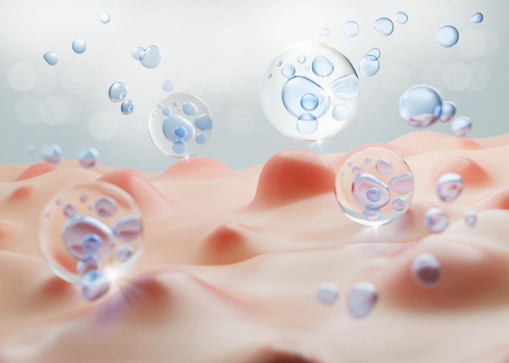 Victoria Beauty 暗瘡四大成因圖解 - 皮脂過分泌、角質紊亂、痤瘡桿菌繁殖及炎症過激機制Victoria Beauty four root causes of acne - excessive sebum, keratin disorder, bacterial proliferation and inflammatory response