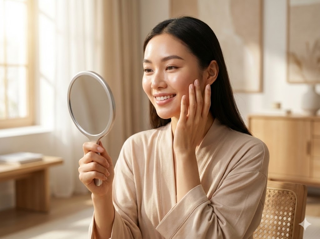 真實客戶臉部改善Real client facial improvement